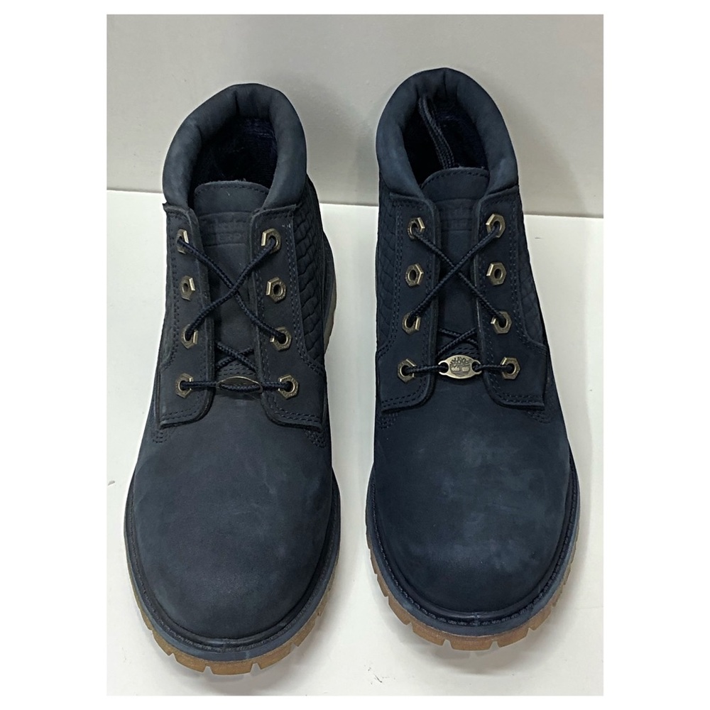 WOMEN'S NELLIE  CHUKKA BOOTS NAVY SUN DAMAGED